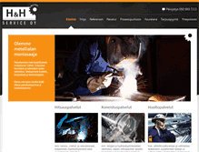 Tablet Screenshot of hhservice.fi